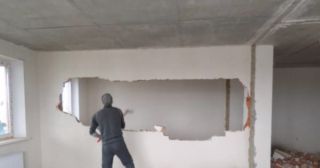 Демонтаж стен Прохладный, цена от 2973 руб.